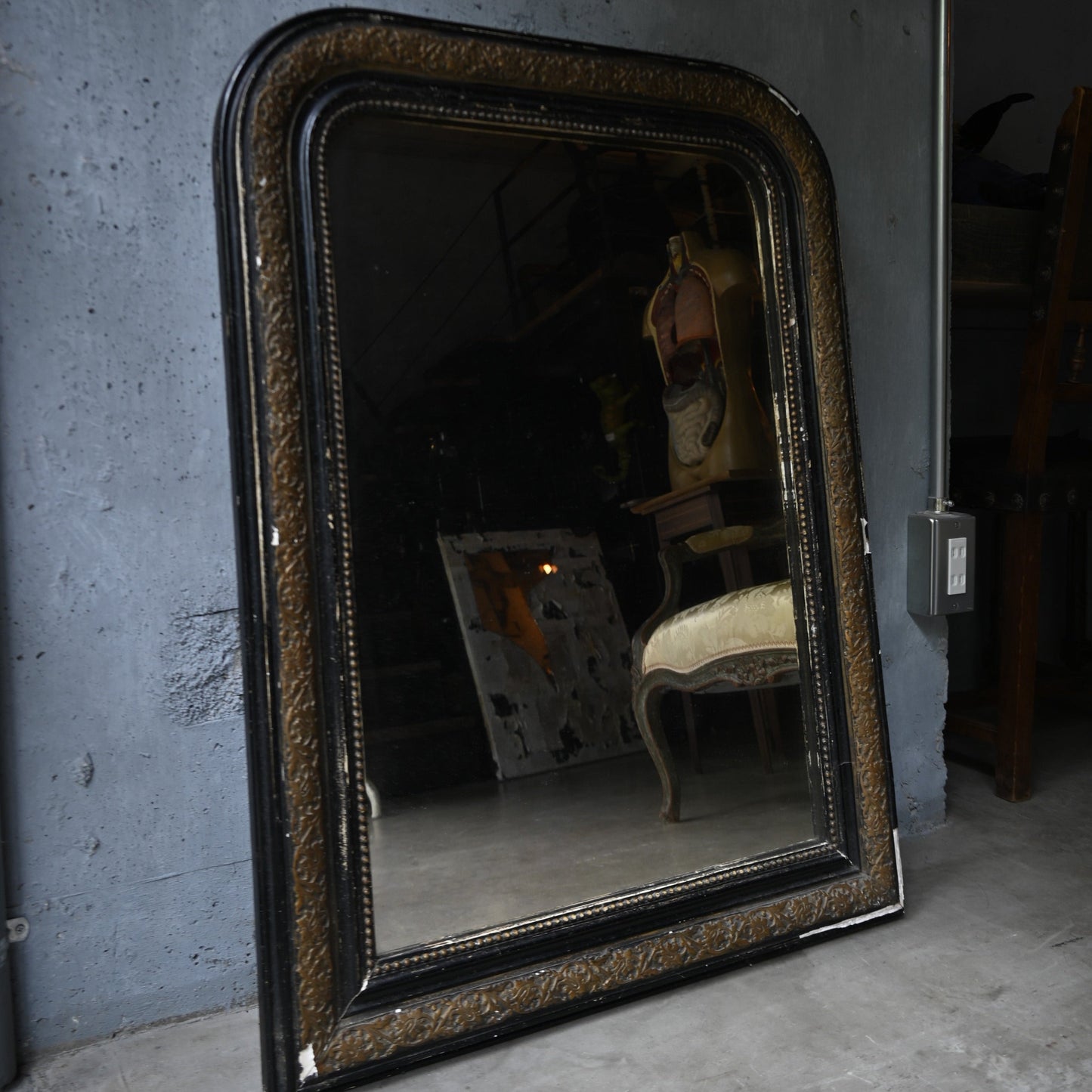 Antique Mirror Napoleon Ⅲ Style｛RF-00607｝