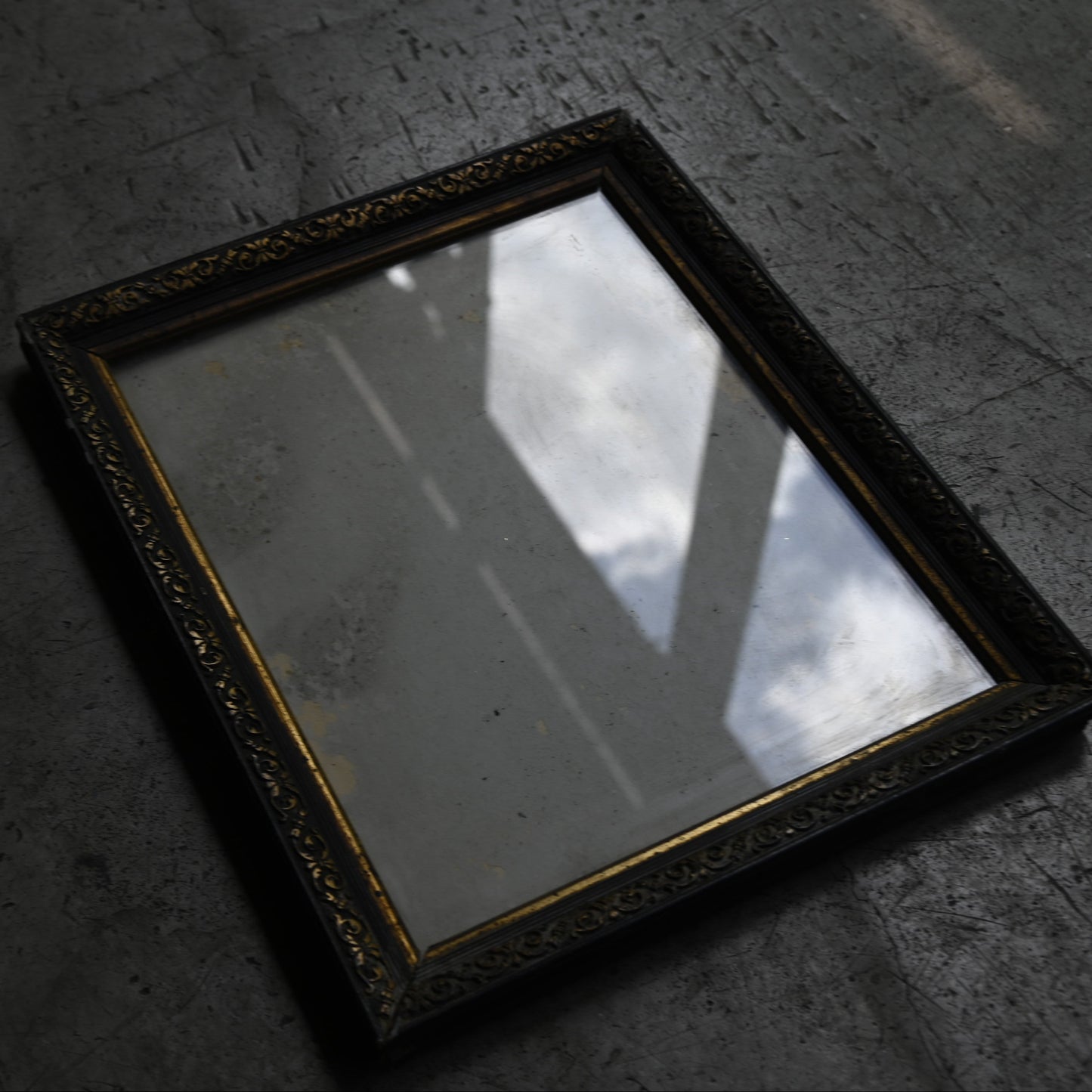 Antique Black frame "Napoléon III style"｛RB-00517｝