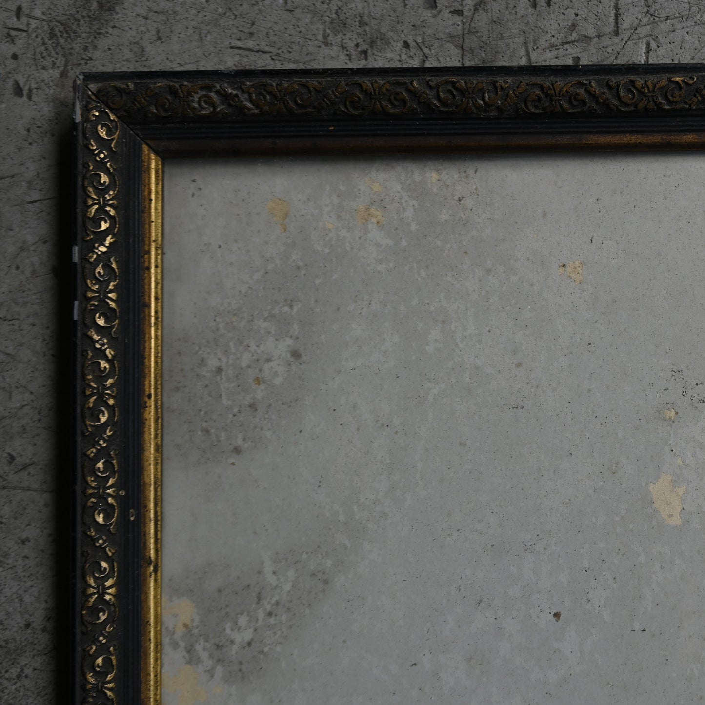 Antique Black frame "Napoléon III style"｛RB-00517｝