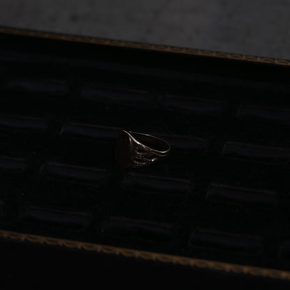 10k Signet Ring ｛RM-00302｝