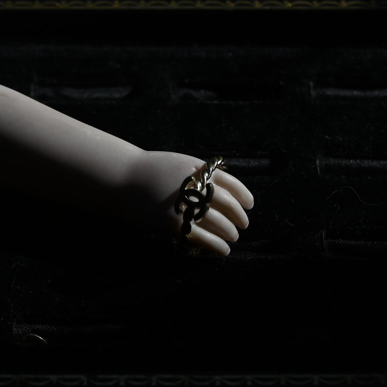 Vintage CHANEL CC Ring ｛RM-00304｝