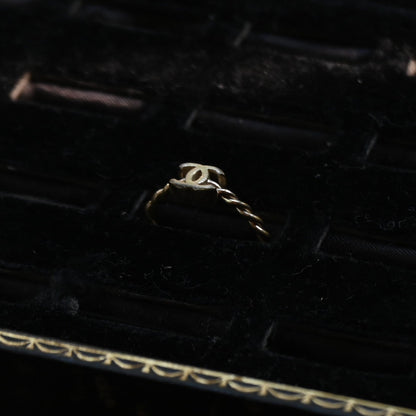 Vintage CHANEL CC Ring ｛RM-00304｝