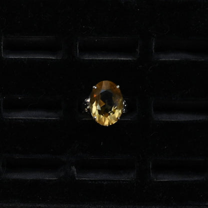 Vintage Ring 10K "Citrine" ｛RM-00305｝