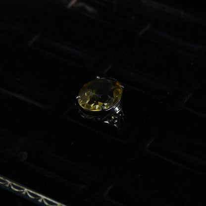 Vintage Ring 10K "Citrine" ｛RM-00305｝