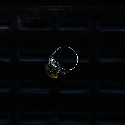 Vintage Ring 10K "Citrine" ｛RM-00305｝