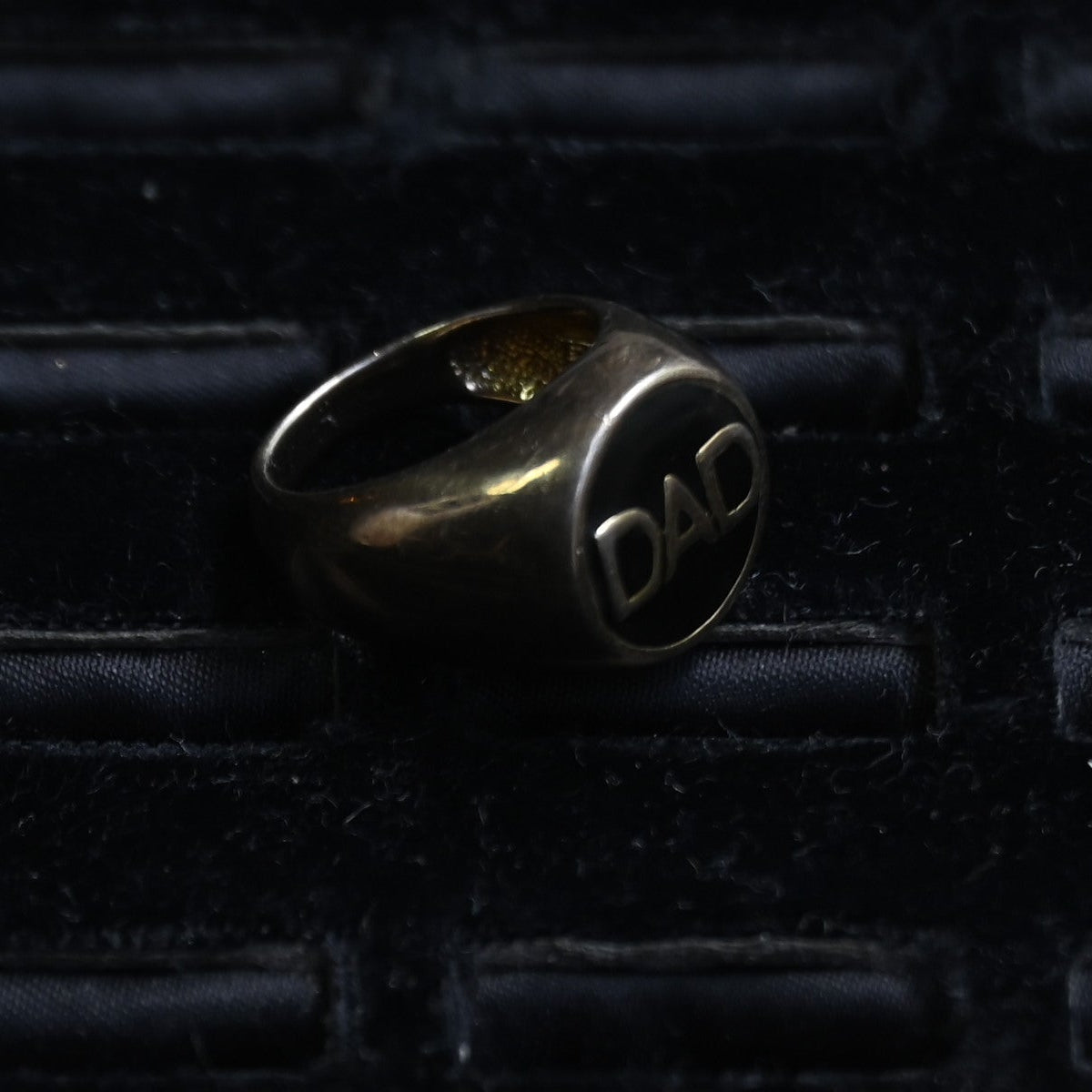 Vintage Silver Ring "DAD"｛RM-00310｝