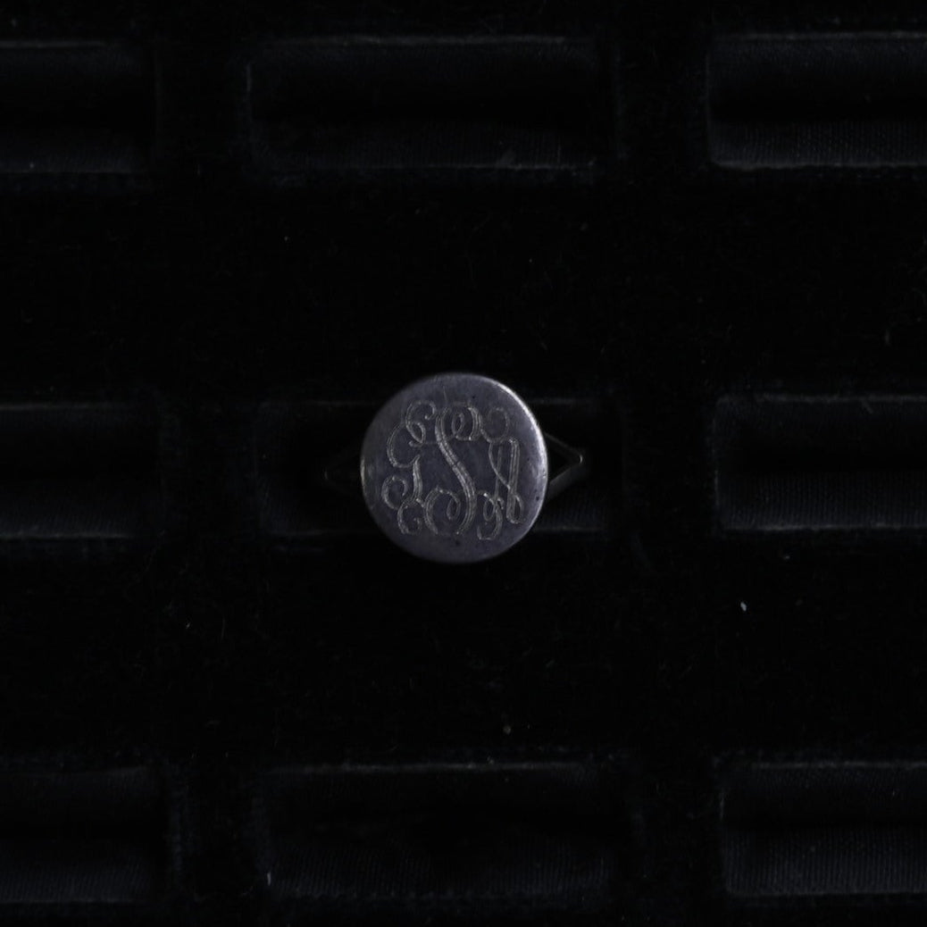 Silver Signet Ring "Victorian period" ｛RM-00307｝