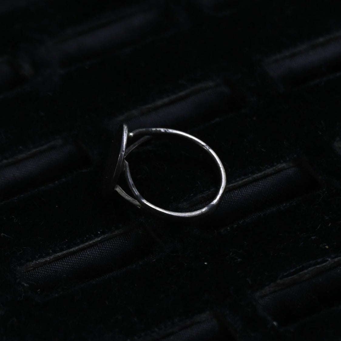Silver Signet Ring "Victorian period" ｛RM-00307｝