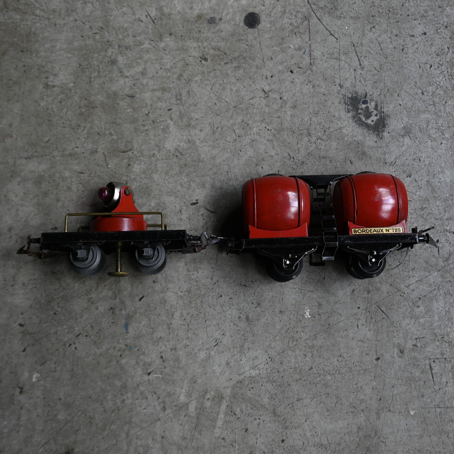 Série Hornby / "Wagon Foudre Bordeaux N°728"｛RB-00808｝