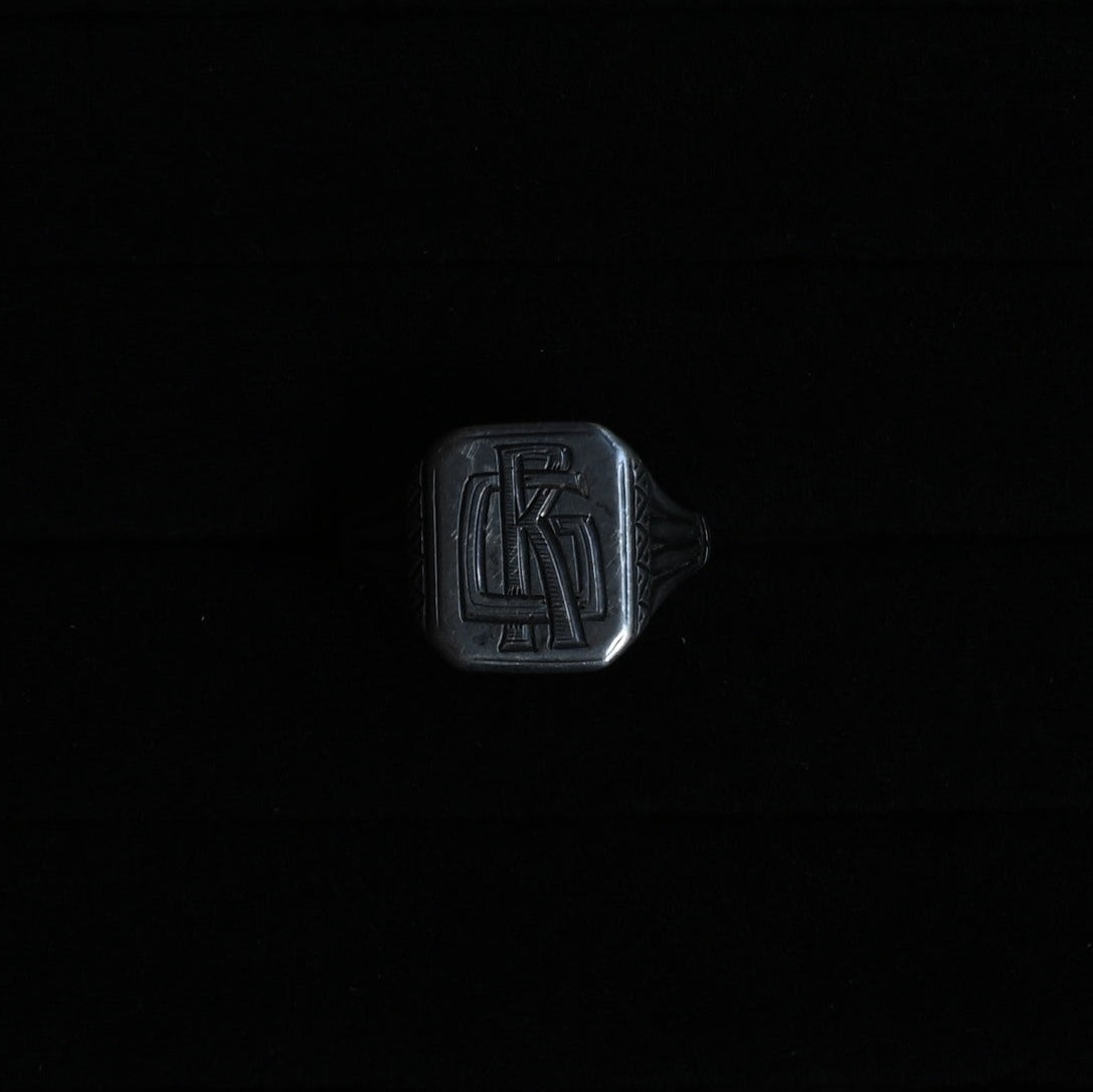 Vintage Signet Ring "Silver900"｛RM-00314｝