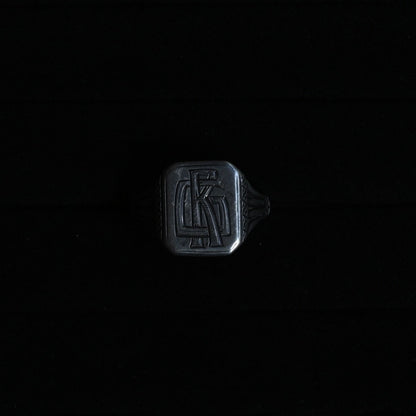 Vintage Signet Ring "Silver900"｛RM-00314｝