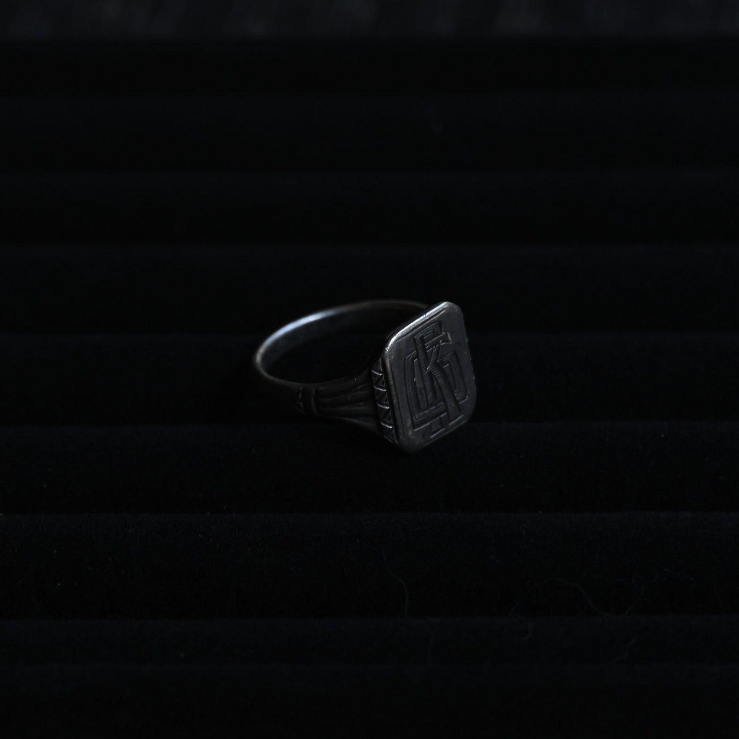 Vintage Signet Ring "Silver900"｛RM-00314｝