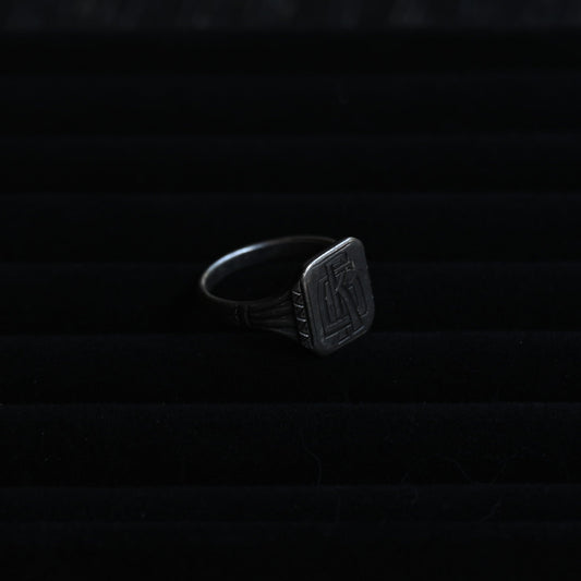 Vintage Signet Ring "Silver900"｛RM-00314｝