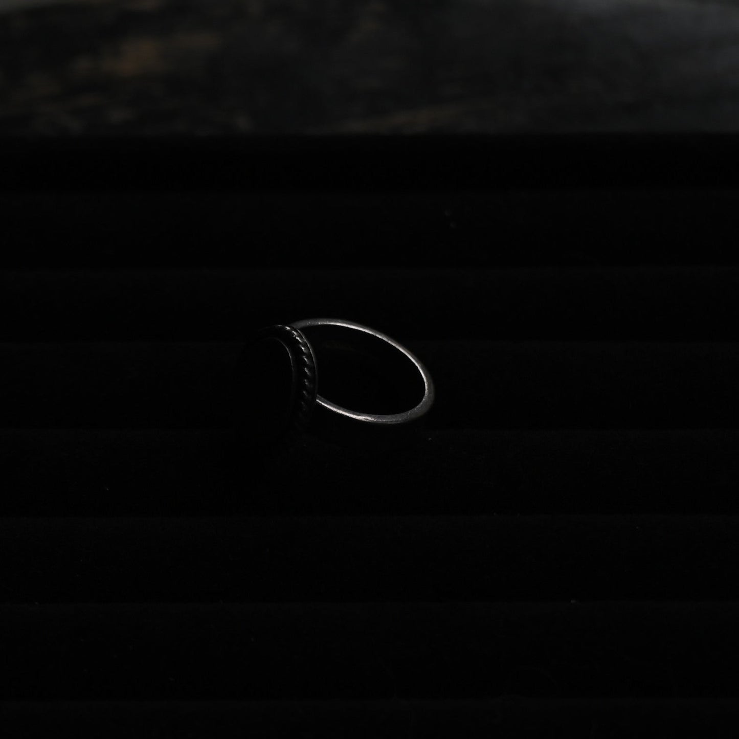 Vintage Monogram  Ring "Silver925"｛RM-00315｝