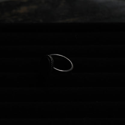 Vintage Monogram  Ring "Silver925"｛RM-00315｝