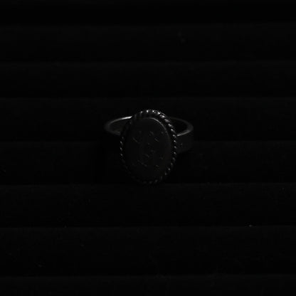 Vintage Monogram  Ring "Silver925"｛RM-00315｝