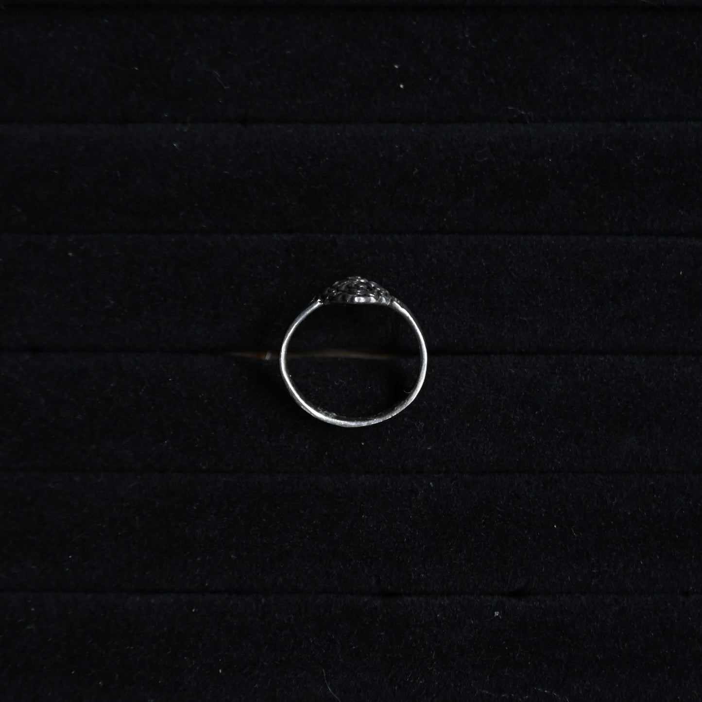 Vintage Initial Ring "S"｛RM-00316｝