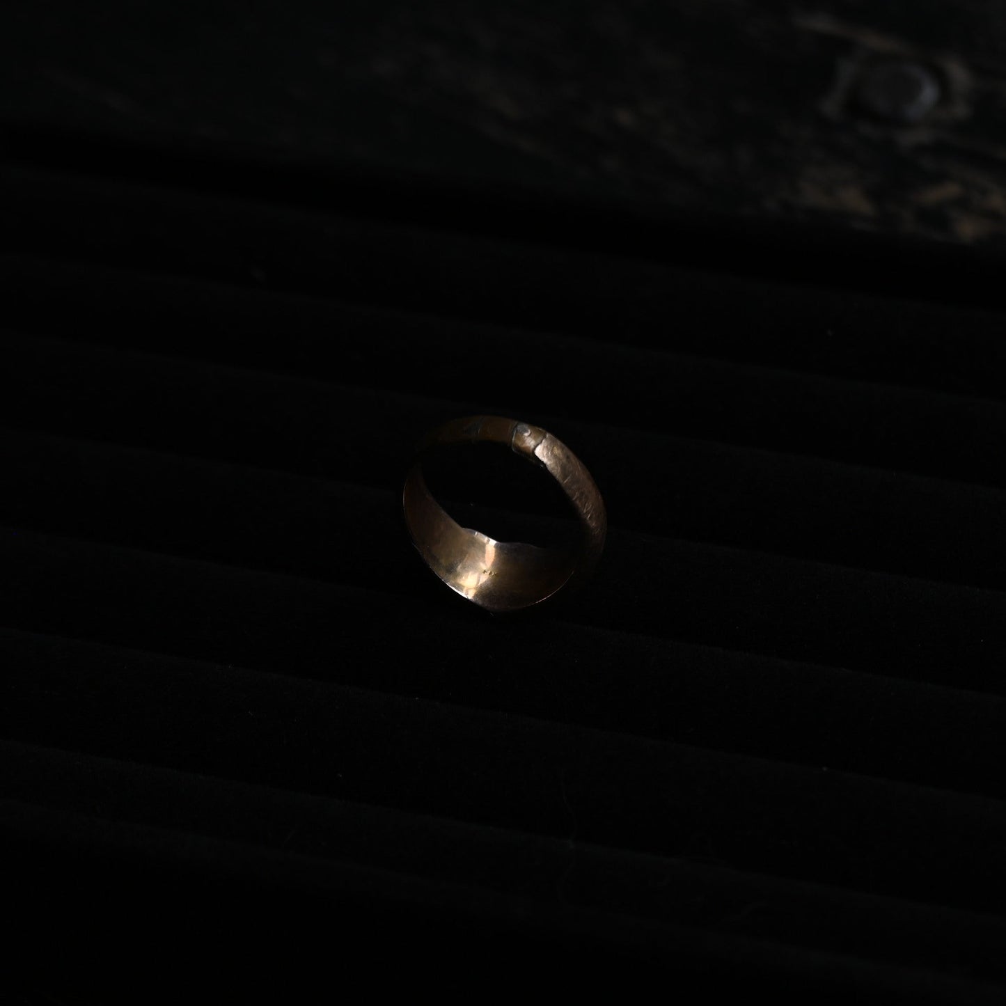 Vintage Initial Signet Ring｛RM-00322｝