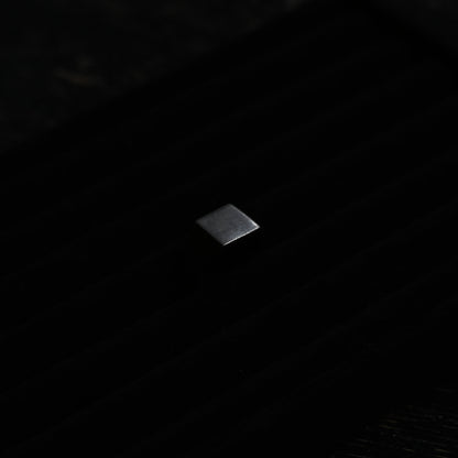 Rectangle Silver Signet Ring｛RM-00320｝