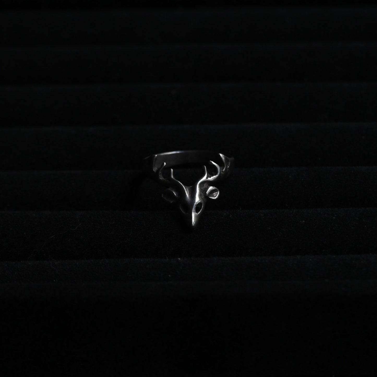 Vintage Silver Ring "Deer"｛RM-00326｝