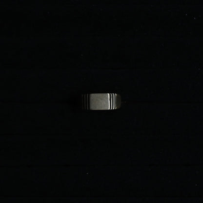Geometric Signet Ring “Art Deco Style”｛RM-00335｝