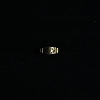 Geometric Signet Ring “Art Deco Style”｛RM-00332｝