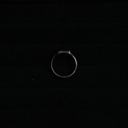 Geometric Square Signet Ring｛RM-00333｝