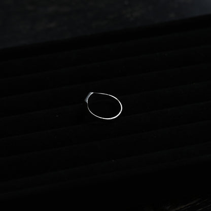 Geometric Square Signet Ring｛RM-00333｝