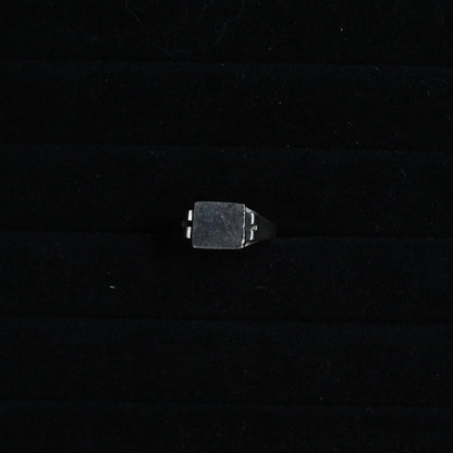Rectangular Signet Ring｛RM-00331｝