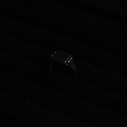 Rectangular Signet Ring｛RM-00331｝