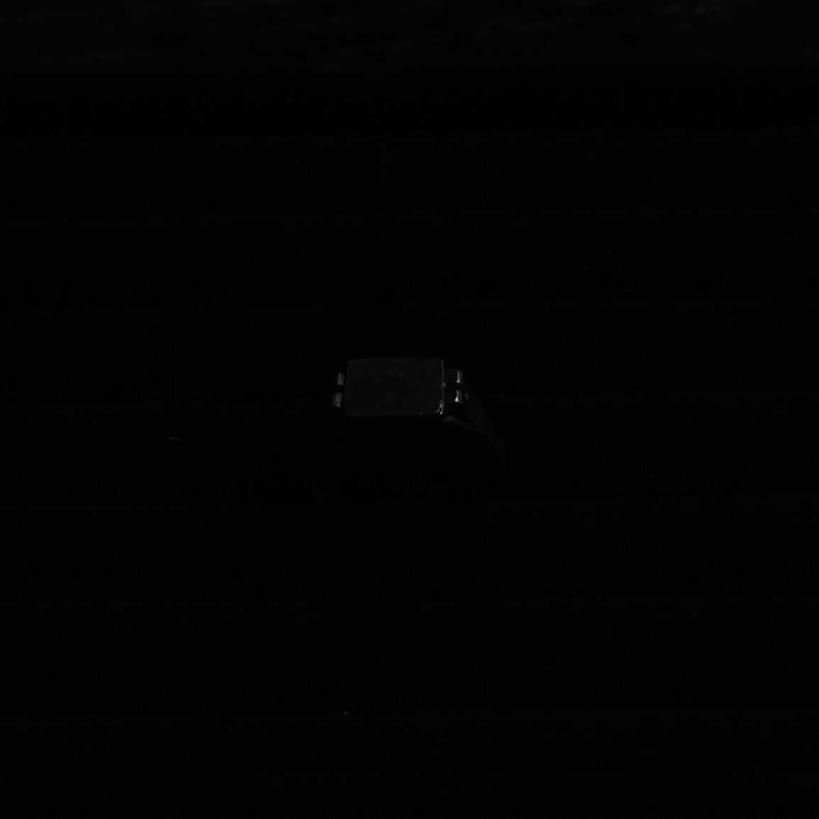 Rectangular Signet Ring｛RM-00331｝