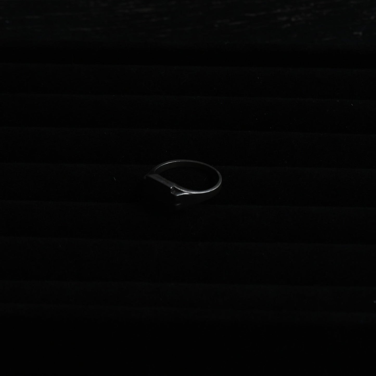 Rectangular Signet Ring｛RM-00331｝