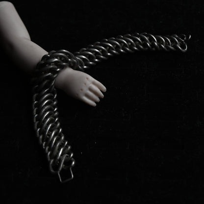 Vintage Double Gourmette Bracelet｛RM-00221｝