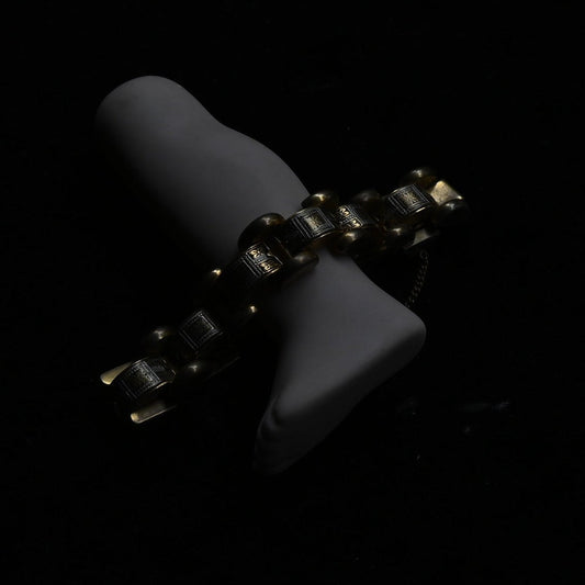 Vintage Geometric Gold Bracelet｛RM-00229｝