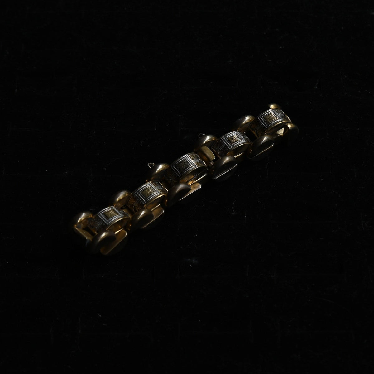 Vintage Geometric Gold Bracelet｛RM-00229｝