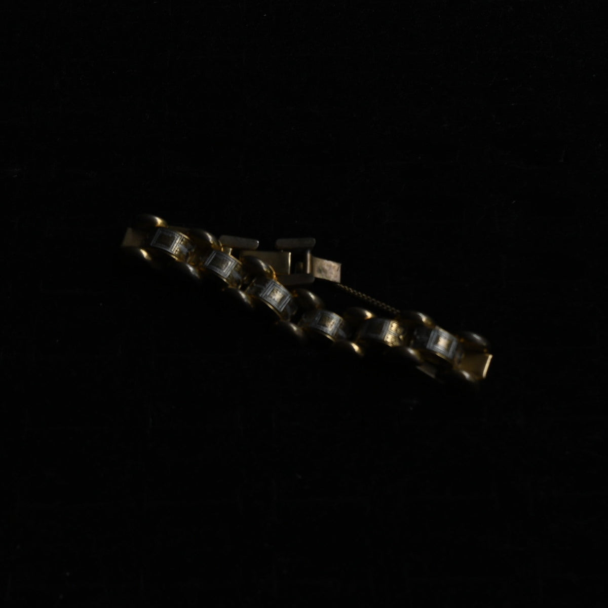 Vintage Geometric Gold Bracelet｛RM-00229｝
