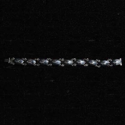 Vintage Marquise shape Blue Bracelet｛RM-00222｝