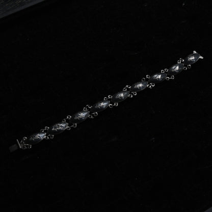 Vintage Marquise shape Blue Bracelet｛RM-00222｝