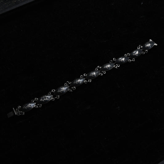 Vintage Marquise shape Blue Bracelet｛RM-00222｝