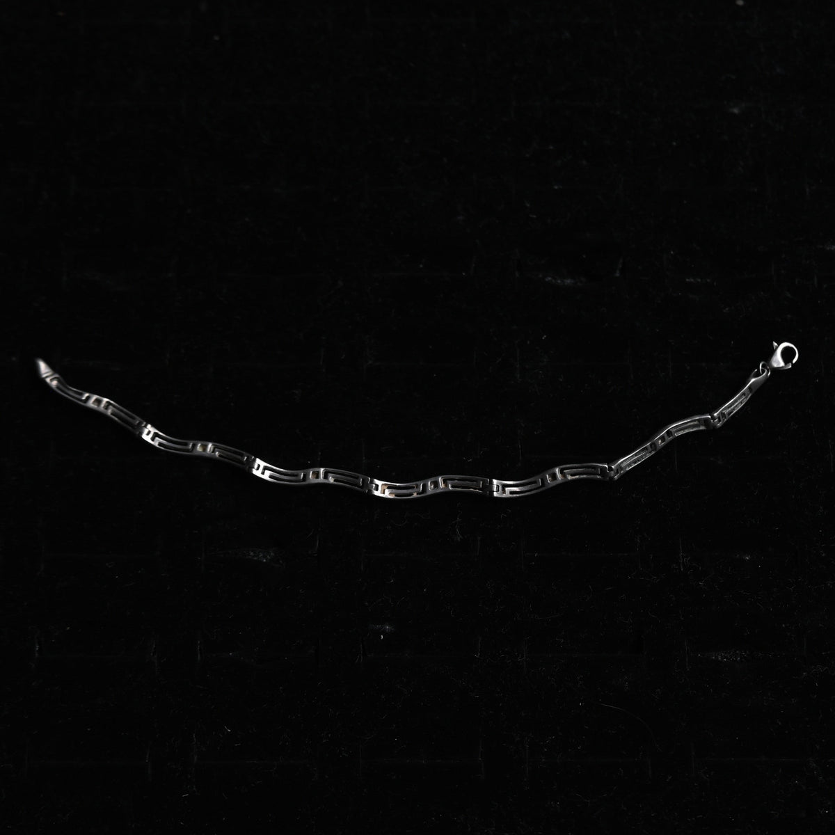 Vintage&nbsp; Geometric Link Bracelet｛RM-00220｝