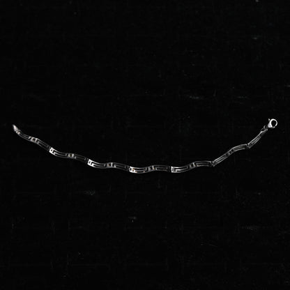 Vintage&nbsp; Geometric Link Bracelet｛RM-00220｝