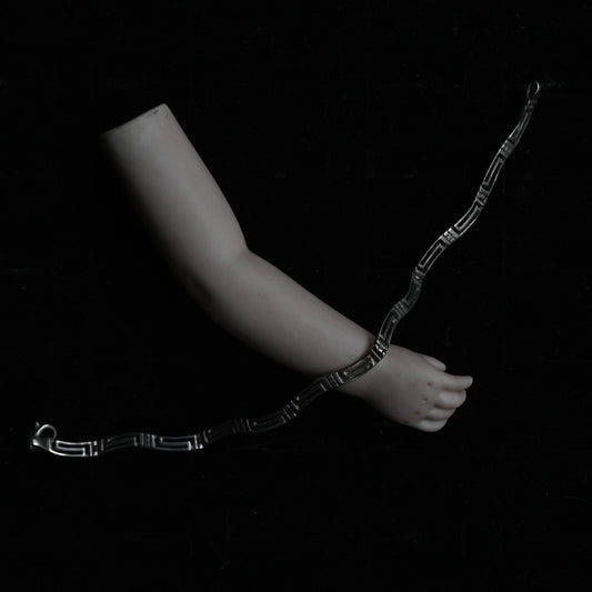 Vintage&nbsp; Geometric Link Bracelet｛RM-00220｝