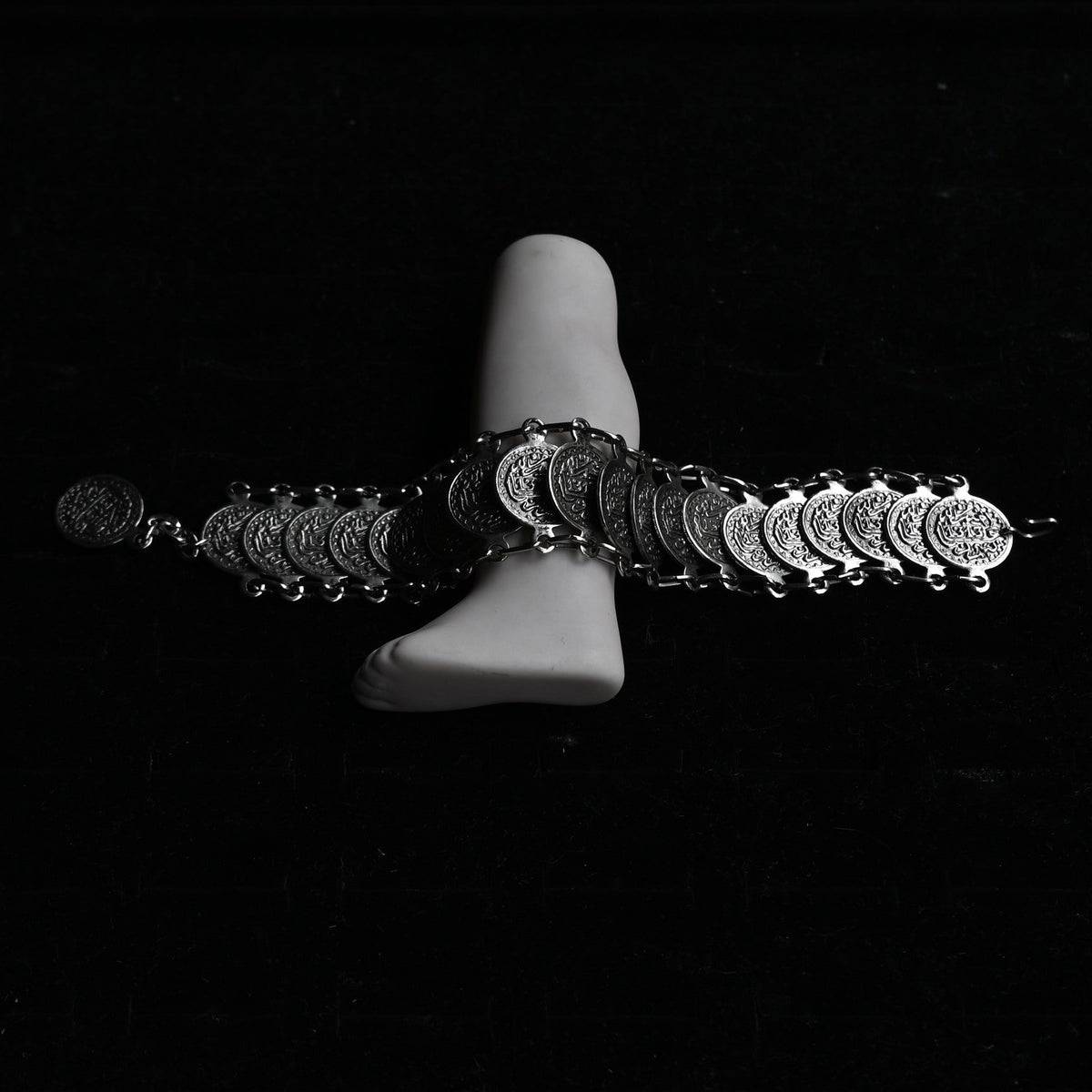Vintage Medallion Link Bracelet｛RM-00218｝