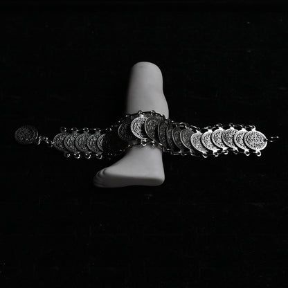 Vintage Medallion Link Bracelet｛RM-00218｝