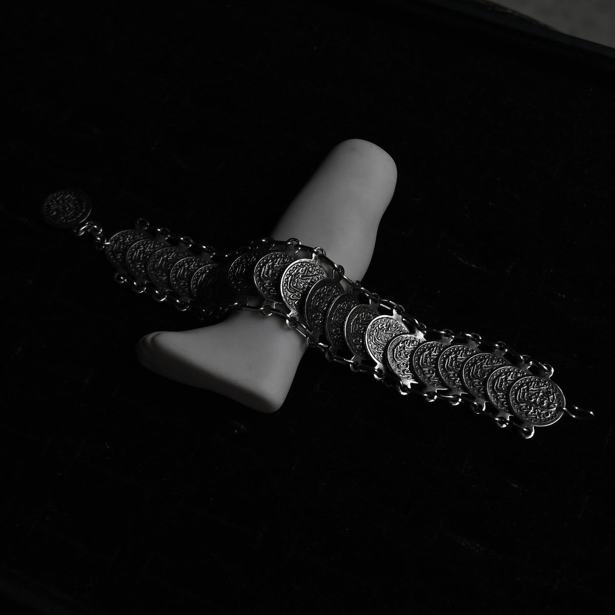Vintage Medallion Link Bracelet｛RM-00218｝