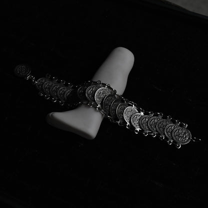 Vintage Medallion Link Bracelet｛RM-00218｝