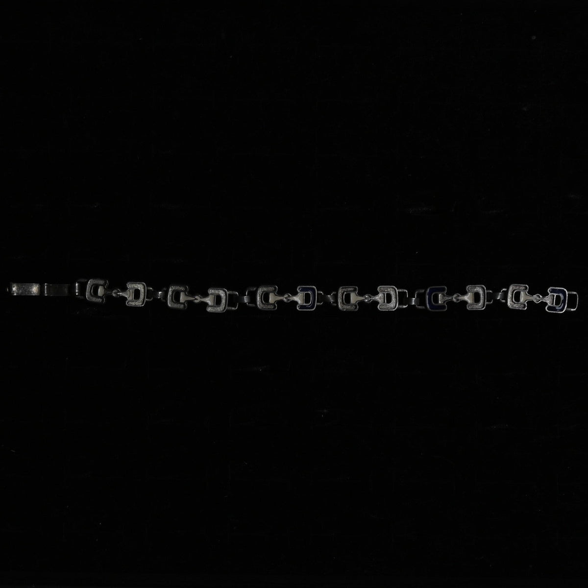 Vintage Geometric étrier Link Bracelet｛RM-00216｝