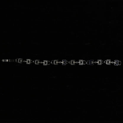 Vintage Geometric étrier Link Bracelet｛RM-00216｝