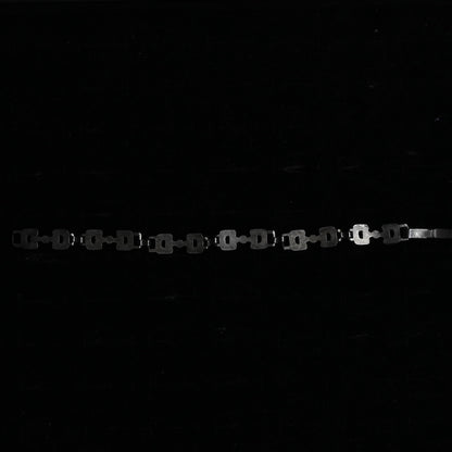 Vintage Geometric étrier Link Bracelet｛RM-00216｝