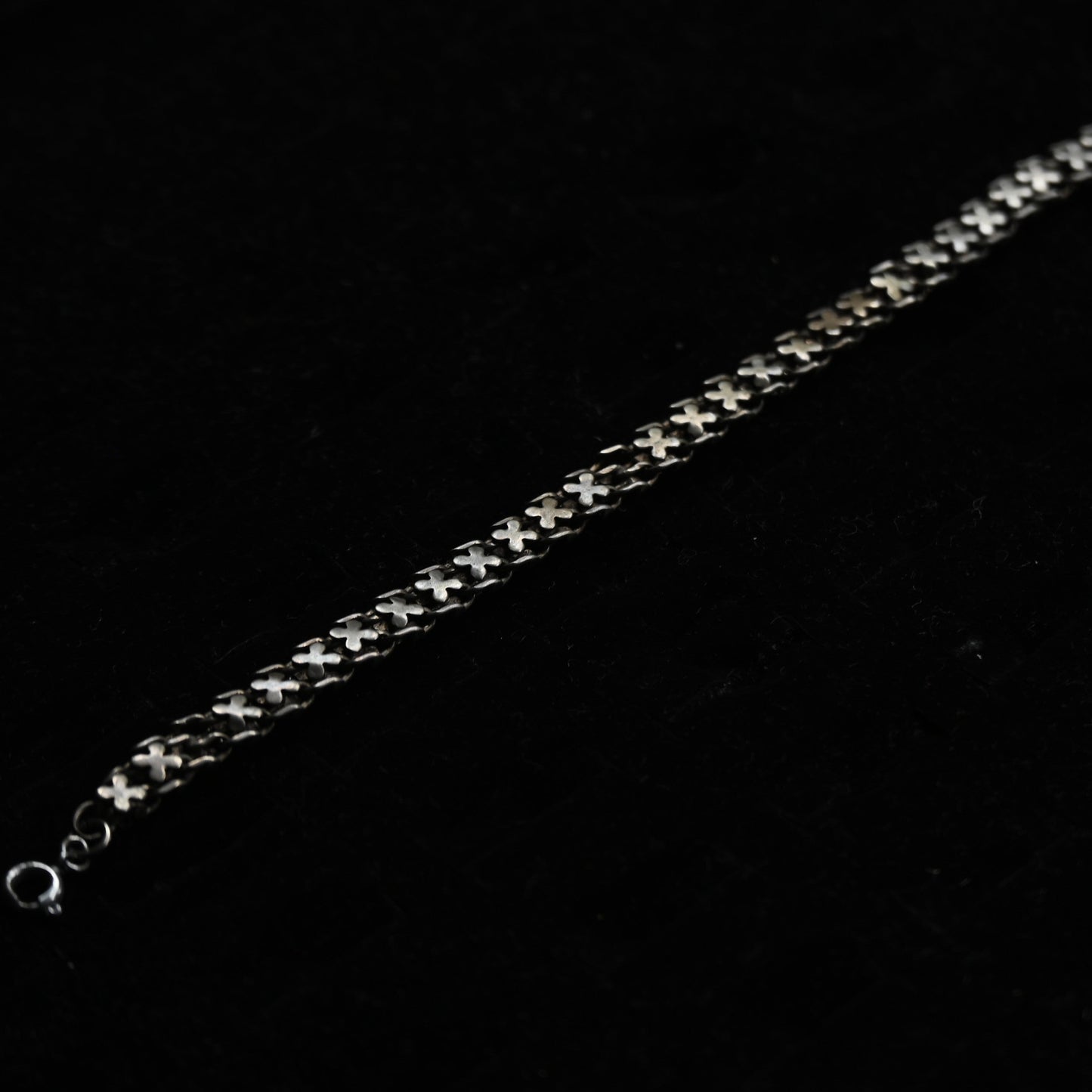 Vintage Cross  Chain Bracelet｛RM-00231｝